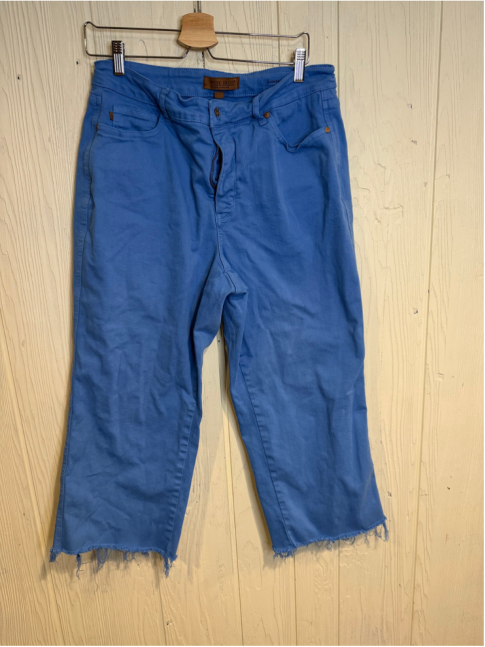 Women's Judy Blue Cropped Jeans Size 16W Blue
